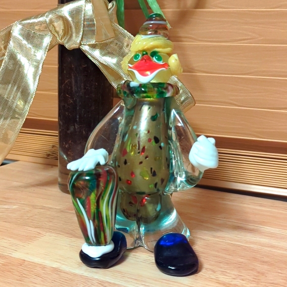Rare HTF Vintage 💎 Murano, Italy 🤡 hand-blown VENETIAN GLASS CLOWN 🤡 pristine - Picture 2 of 11